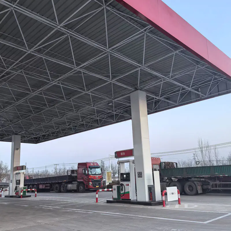 鋼構造石油ガソリンスタンド